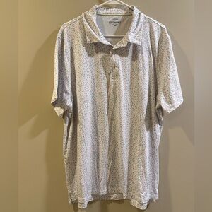 J. Crew Men's Multicolor Floral Polo Shirt